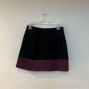🖤💜Banana republic - mini skirt - black & purple! Petite - 00P